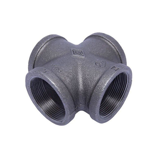 Picture of CROSS EN10242 MALLEABLE CAST BLACK MECH 50