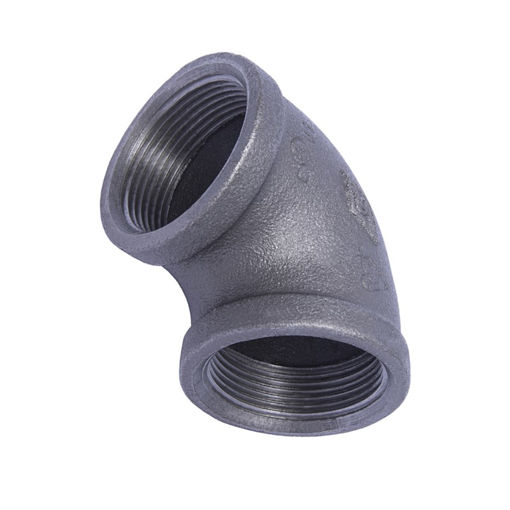 Picture of ELBOW EN10242 MALLEABLE CAST BLACK MECH 100 x 90 x FF