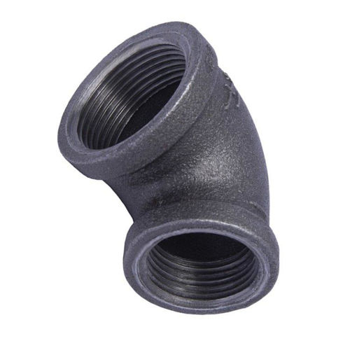 Picture of ELBOW REDUCING EN10242 MALLEABLE CAST BLACK MECH 32 x 25