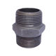 Picture of NIPPLE EN10242 MALLEABLE CAST BLACK MECH 20 x HEX