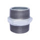 Picture of NIPPLE EN10242 MALLEABLE CAST GALV MECH 40 x HEX
