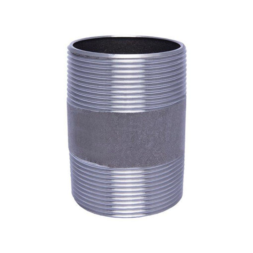 Picture of NIPPLE WROUGHT STEEL BLACK 50 x BARREL