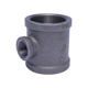 Picture of TEE REDUCING EN10242 MALLEABLE CAST BLACK MECH 32 x 15 x F