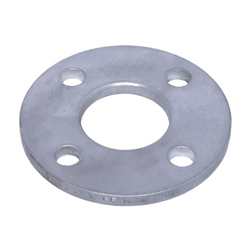 Picture of PLATE FLANGE COMMERCIAL QUALITY GALVANISED T1000 FLAT
FACE BACKING FLANGE (HDPE) 32