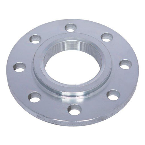 Picture of BOSSED FLANGE WROUGHT STEEL GALV 1600 x FF x SCRD x 80