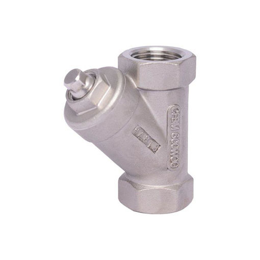 Picture of Strainer,Natco,Model 2049, Y-pattern,DN 8mm, screwed BSP, female x
female,600 wog rated, 316 stainless steel