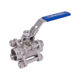 Picture of Ball Valve,Natco,3piece,full bore,DN15mm,
socket weld,1000wog,316 stainless steel,handlever operated