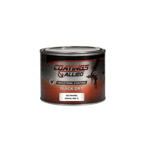 Picture of PAINT QUICK-DRYING (QD) SIGNAL RED Q:1L COATINGS & ALLIED