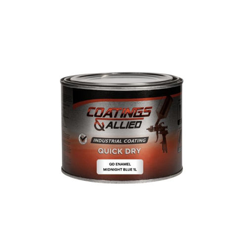 Picture of PAINT QUICK-DRYING (QD) MIDNIGHT (MID) BLUE Q:1L COATINGS & ALLIED