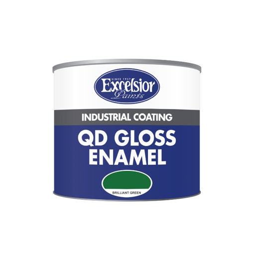 Picture of PAINT QUICK-DRYING GLOSS BRILLIANT GREEN Q:1L