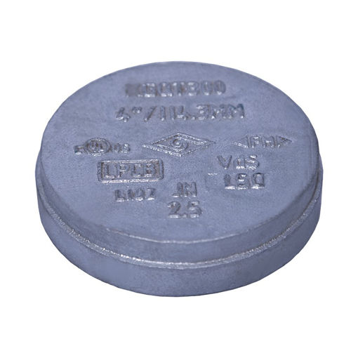 Picture of CAP DUCTILE IRON ASTM A536 GALVANISED 80 24MM LONG