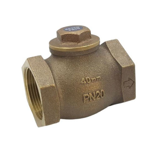 Picture of NON-RETURN VALVE NATCO 40 x PN20SCR x BRZ/TFE