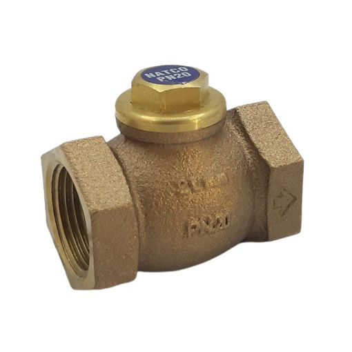 Picture of NON-RETURN VALVE NATCO 25 x PN20SCR x BRZ/TFE