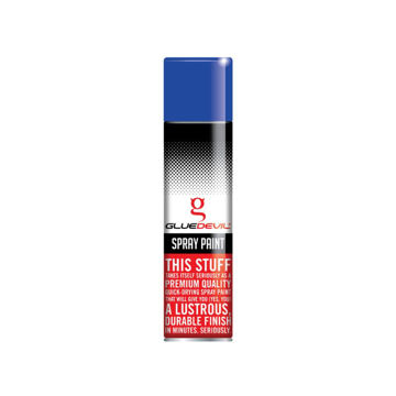 Picture of SPRAY PAINT BLUE ELECTRIC Q:300ML GLUEDEVIL