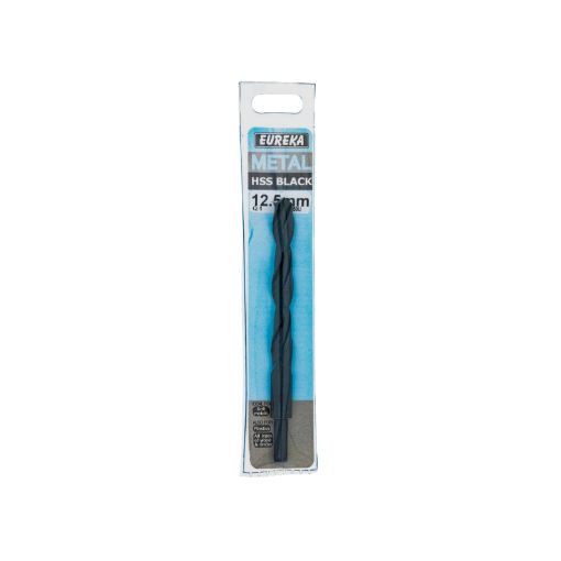Picture of DRILL BIT HSS (HIGH SPEED STEEL) BLACK 12.5MM EUREKA