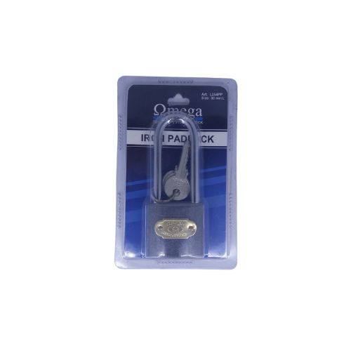 Picture of PADLOCK IRON LONG SHACKLE 38MM OMEGA