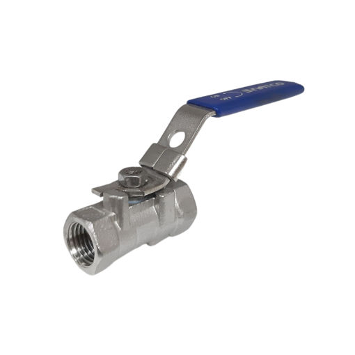 Picture of Ball Valve,Natco,2017K, 1piece,reduced bore,DN8mm,
screwed NPT female x female,1000wog,316 stainless steel,
handlever operated