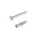 Picture of COACH SCREW LONG & PLUG 12X90MM (PLUG 14MM) Q:5 IFASTEN