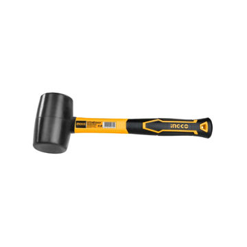 Picture of MALLET BLACK FIBREGLASS HANDLE 220G INGCO