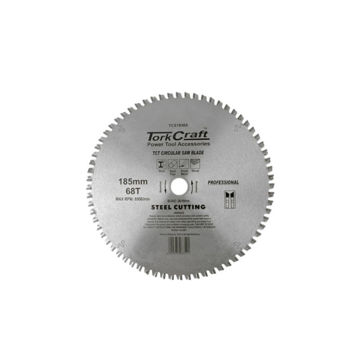 Picture of CUTTING BLADE TUNGSTEN CARBIDE TIPPED FOR STEEL CUTTING 185MMX68 TEETH
20/16 TORK CRAFT