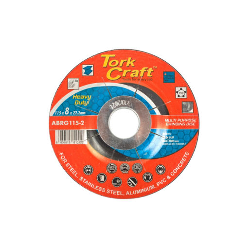 Picture of GRINDING DISC DIY GRADE STEEL 115X8.0MM TORK CRAFT