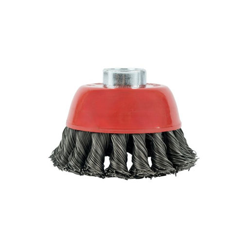 Picture of CUP BRUSH WIRE KNOTTED 80XM14 TORK CRAFT