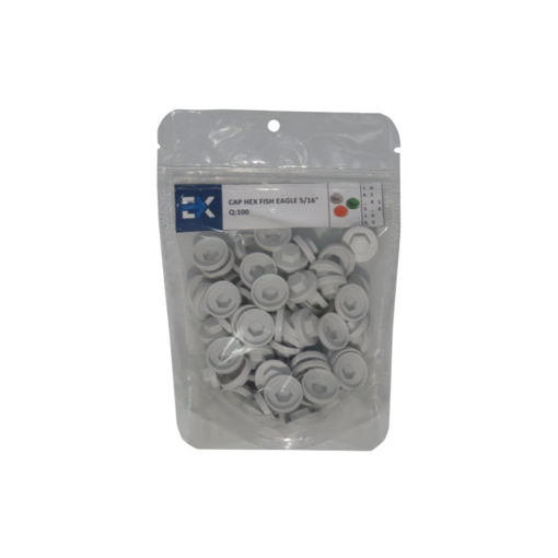 Picture of CAP HEX FISH EAGLE 5/16"  Q:100
