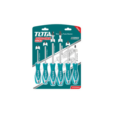 Picture of SCREWDRIVER SET: SL5.5x5x75MM, SL5.5X5X100MM, SL6.5X6X150MM, PH1X5X75MM, PH1X5X100MM AND PH2X6X150MM Q:6