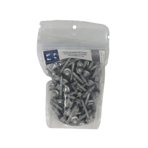 Picture of ROOF SCREW METALFIX CLASS 4 ZINC PLATED 12X40MM Q:100