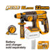 Picture of DRILL 20V PS CORDLESS ROTARY HAMMER BRUSHLESS WITH 3 DRILL BITS & 1
CHISEL BIT INGCO

