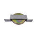 Picture of SLIDING GATE WHEEL U-GROOVE WITH BRACKETS 120MM
