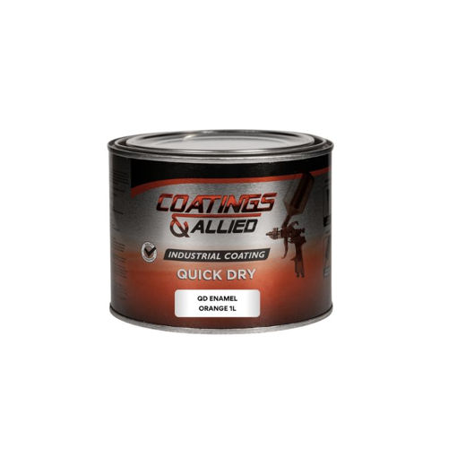 Picture of PAINT QUICK-DRYING (QD) ORANGE Q:1L COATINGS & ALLIED