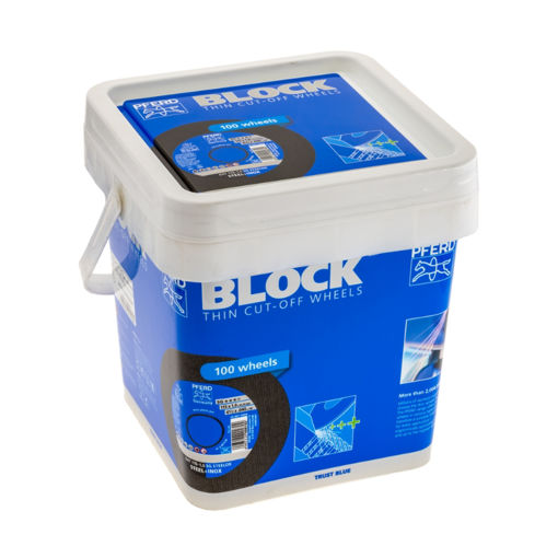 Picture of CUTTING DISC INDUSTRIAL GRADE (SG) BUCKET PROMO STEELOX 115X1.0MM Q:100 PFERD