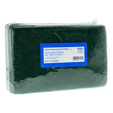 Picture of HAND PADS COMMERCIAL GREEN PFERD
