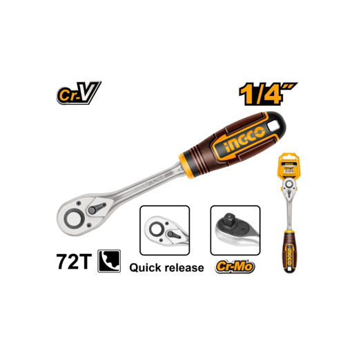 Picture of RATCHET 1/4" 45 TEETH INGCO