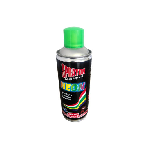 Picture of SPRAY PAINT FLUORESCENT GLOW GREEN Q: 300ML SPRAYON