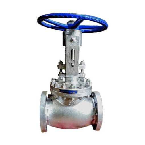 Picture of Globe valve, L&T, 300mm, 150#, WCB, Trim 5, MESC Specification, with gearbox