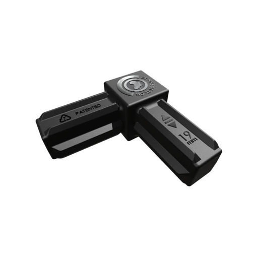 Picture of CONNECTOR SQUARE CORNER 19MM