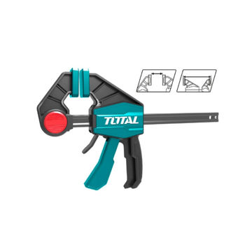 Picture of CLAMP QUICK BAR 63X450MM (18") WITH MAX CLAMP FORCE 60KGS TOTAL TOOLS