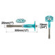 Picture of CHISEL COLD 25X305MM TOTAL TOOLS