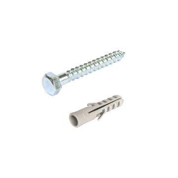 Picture of COACH SCREW LONG & PLUG 10X75MM (PLUG 12MM) Q:5 IFASTEN