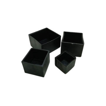 Picture of FERRULE SQUARE INSERT BLACK PVC 50MM Q:2