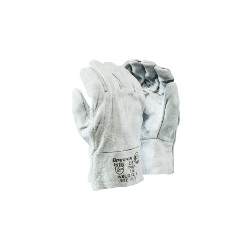 Picture of GLOVES LEATHER WRIST LENGTH GREY