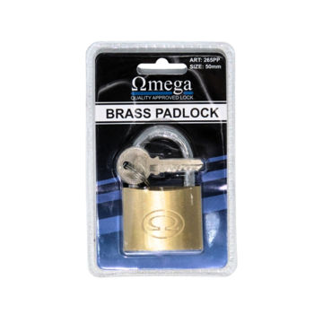 Picture of PADLOCK BRASS 50MM