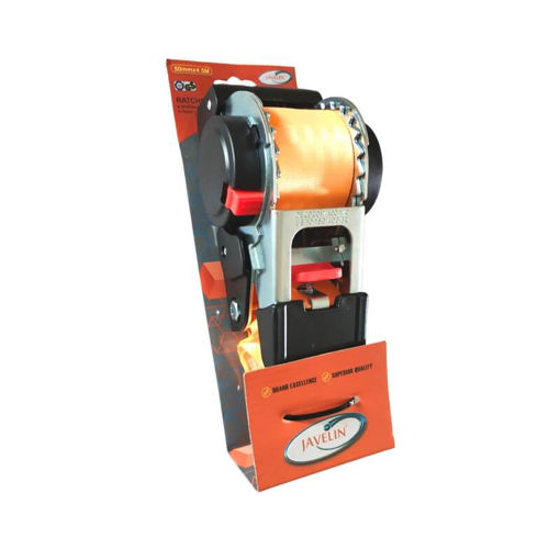 Picture of TIE DOWN RATCHET J-HOOK 50MMX4.5M