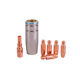 Picture of MIG STARTER KIT MB25: 1 X SHROUD, 1 X TIP ADAPTOR AND 5 X CONTACT TIPS PINNACLE