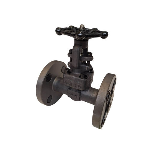 Picture of Gate valve,Natco,API602,standard bore,DN20mm,
Flanged ANSI B16.5 drilled ,rising spindle,bolted bonnet,
class 300# rated,A105 forged steel,Trim #5, handwheel operated