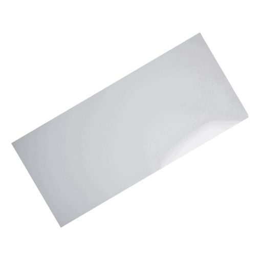 Picture of GALV SHEET C1S CHROMADEK Z200 GALV 3000 x 1225 x 0.50 x FROST WHITE WITH PLASTIC