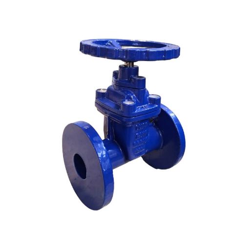 Picture of Gate valve,Natco,150mm,Resilient seat,Ductile Iron,NRS,PN16
to SANS 664,undrilled,NBR encapulated, handwheel operated
