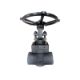 Picture of Gate valve,Natco,API602,standard bore,DN40mm,
screwed NPT Female x female,rising spindle,bolted bonnet,
class 800# rated,A105 forged steel,handwheel operated
